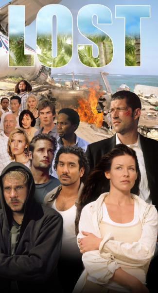 LOST: l'affiche anglaise.