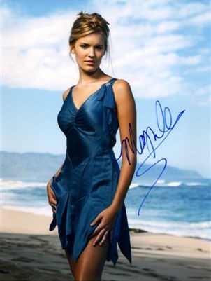 Autographe de Maggie Grace