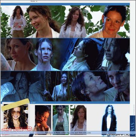 Kate dans les premiers épisode de Lost